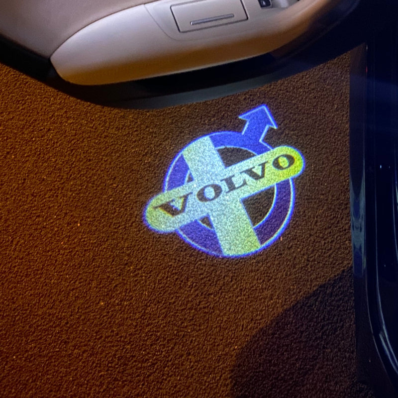 Volvo LOGO PROJECROTR LIGHTS Nr.36 (Menge 1 = 2 Logo Film / 2 Türleuchten)