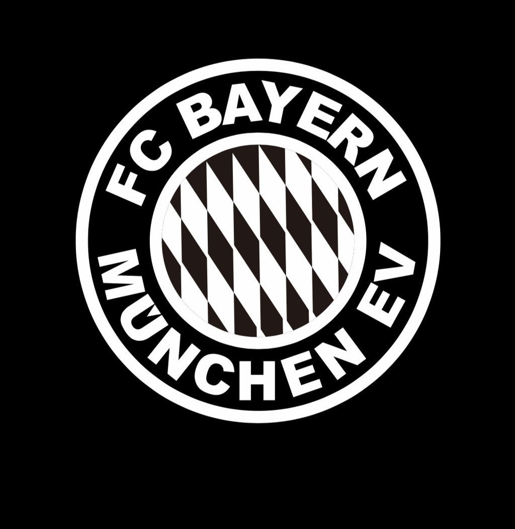 Football CLUB FC BAYERN Logo Nr.258  (quantity 1 = 2 Logo Films /2 door lights）