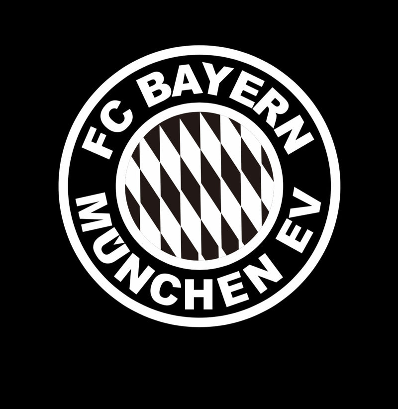 Football CLUB FC BAYERN Logo Nr.258  (quantity 1 = 2 Logo Films /2 door lights）