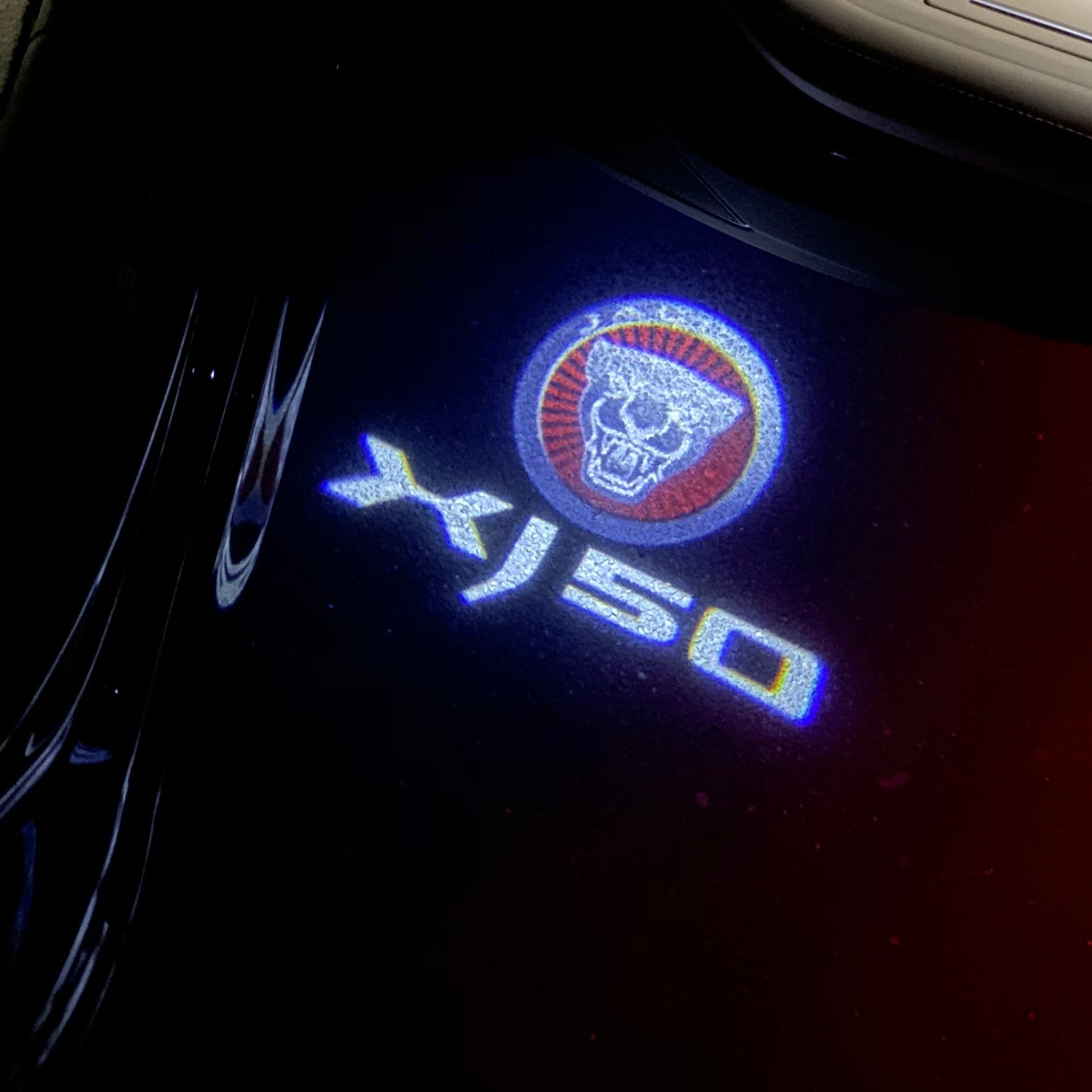 JAGUAR LOGO PROJECROTR LIGHTS Nr.103 (quantità 1 = 1 set/2 luci porta)