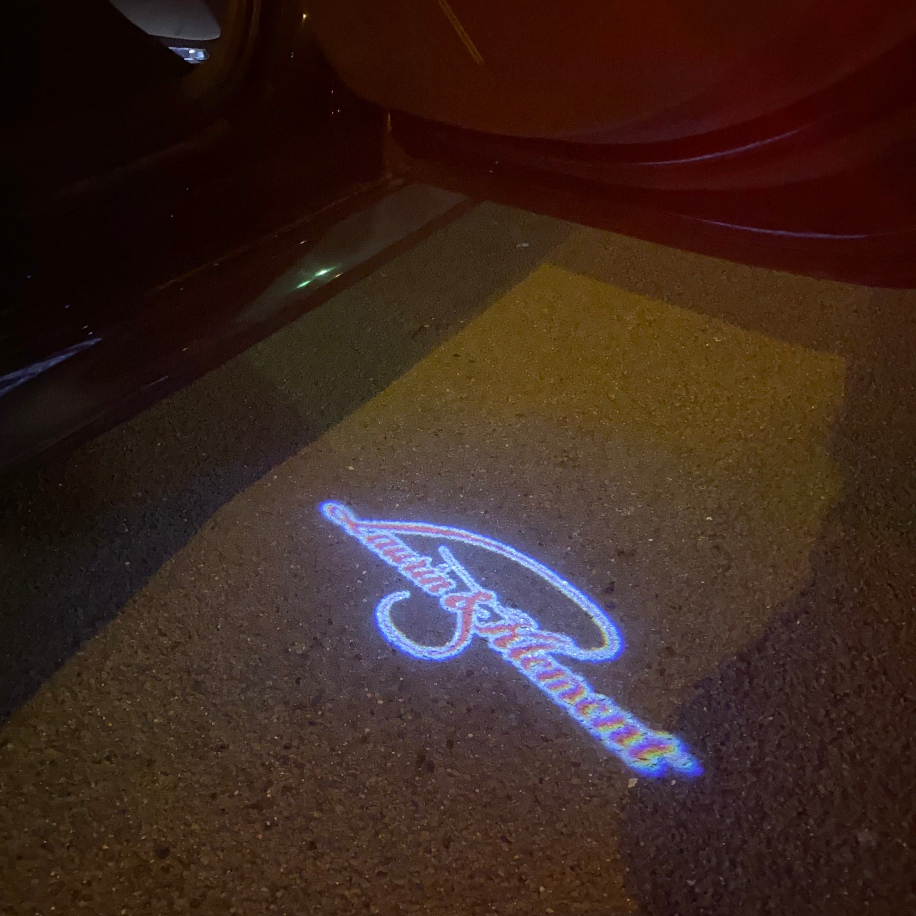 SKODA Laurin & Klement LOGO PROJECTOR LIGHTS Nr.19 (quantité 1 = 2 Logo Films / 2 portes lumières)