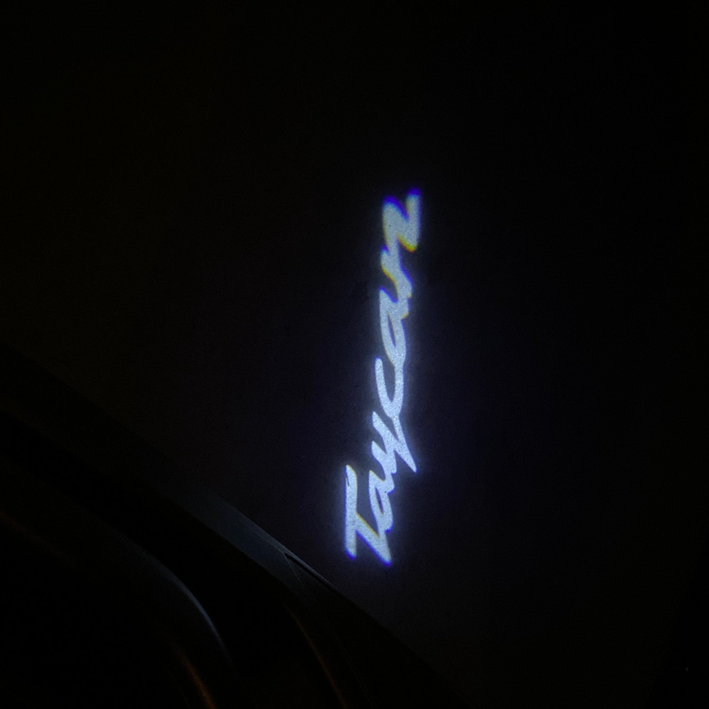 PORSCHE LOGO PROJECTOT LIGHTS Nr.52 (quantità 1 = 2 Logo Film / 2 luci porta)
