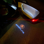 SKODA SPORT LINE LOGO PROJECTOT LIGHTS Nr.05 (quantity  1 =  2 Logo Film /  2 door lights)