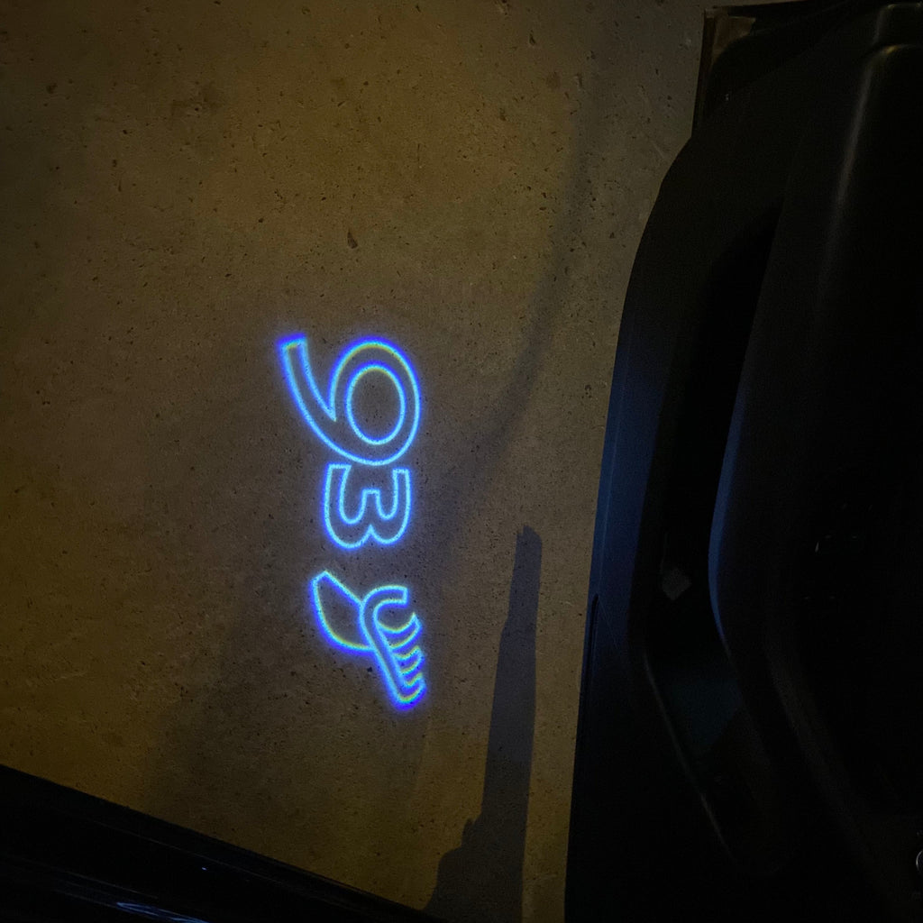 Opel Insignia LUCI PROIETTORI LOGO Nr.02 (quantità 1 = 1 set / 2 luci porta)