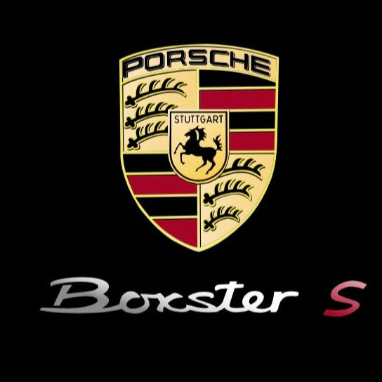 PORSCHE LOGO PROJECTOT LIGHTS Nr.53 (cantidad 1 = 2 logo película / 2 luces de puerta)