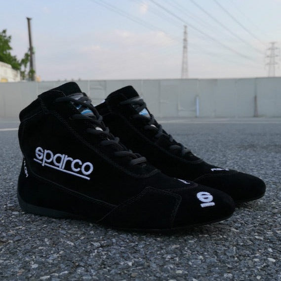 Sparco Italy slalom racing Shoes  Black Color Men