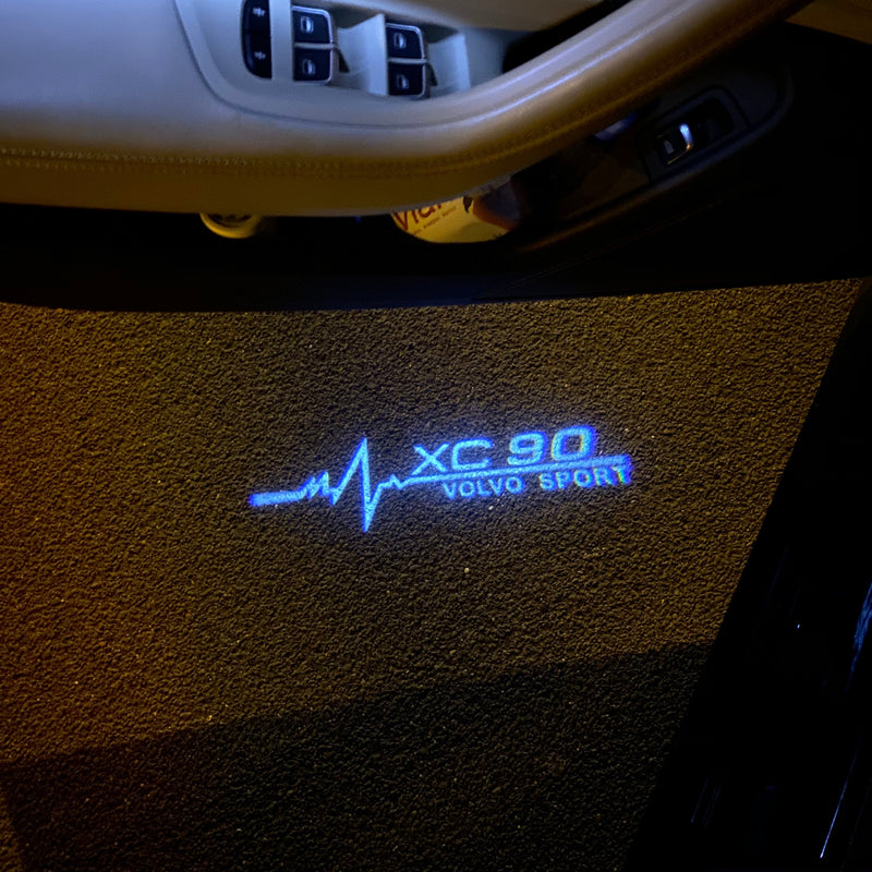 Volvo XC 90  LOGO PROJECROTR LIGHTS Nr.46 (quantity  1 =  2 Logo Film /  2 door lights)