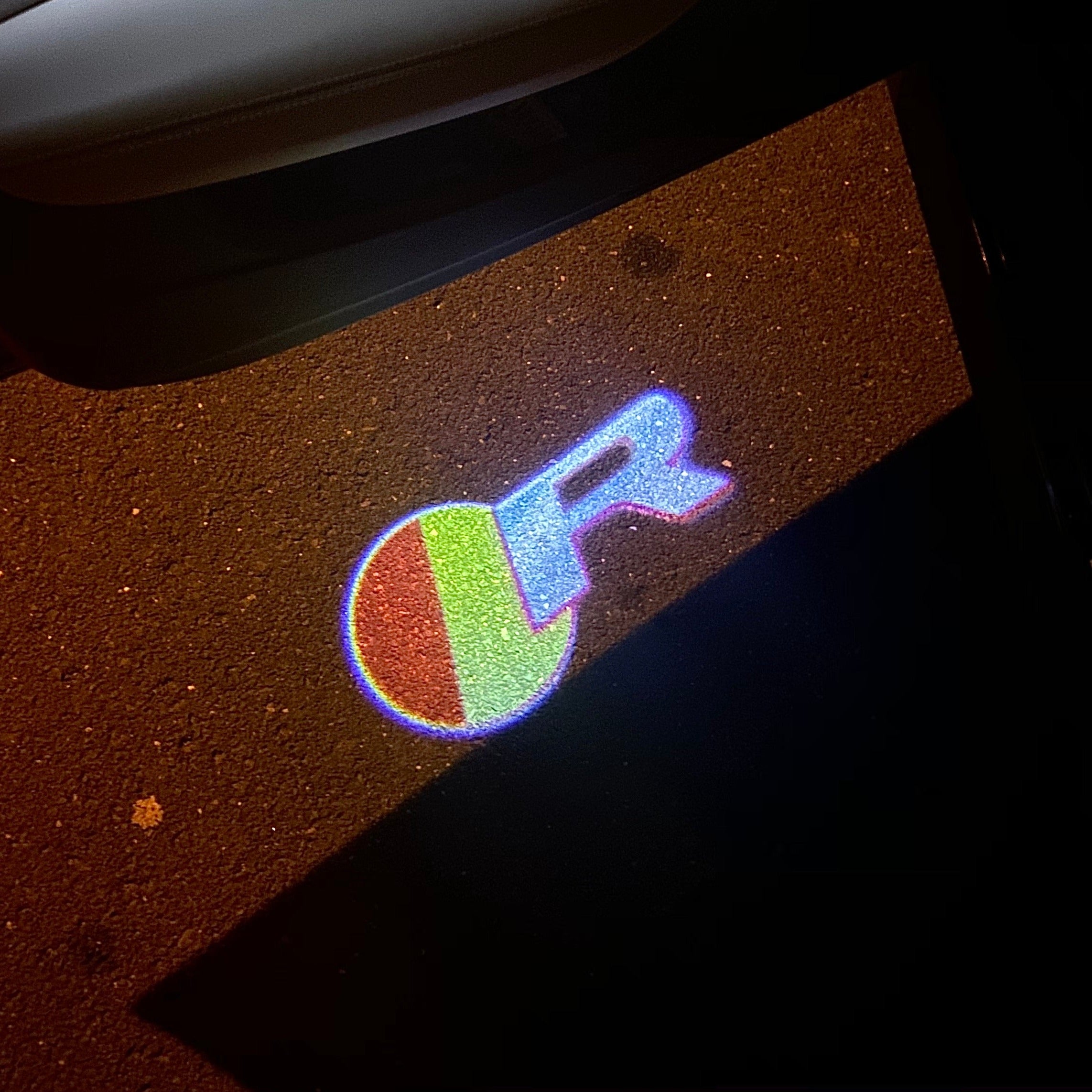 JAGUAR LOGO PROJECROTR LIGHTS Nr.42 (quantità 1 = 1 set/2 luci porta)