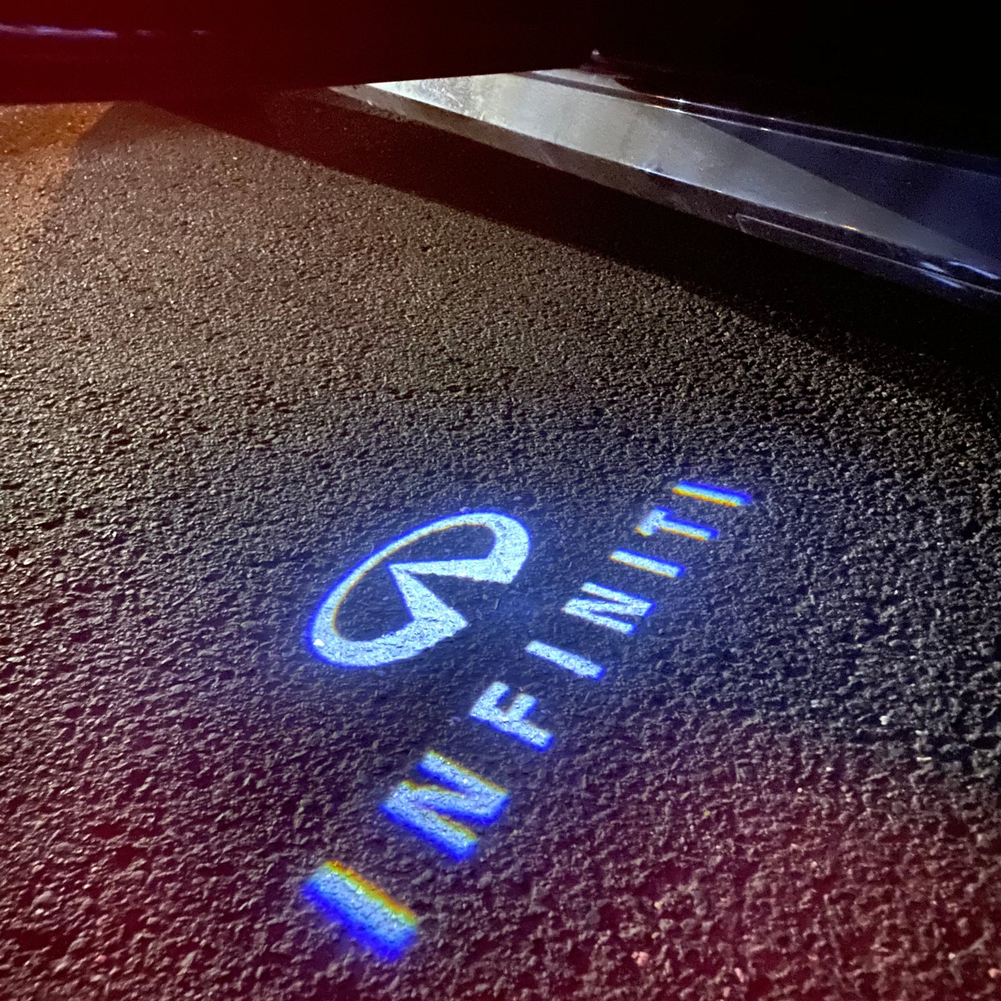 INFINITI Original LOGO PROJECROTR LIGHTS Nr.01 (quantity 1 = 1 sets/2 door lights)