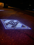 Football CLUB VfL Borussia Mönchengladbach Logo Nr.258  (quantity 1 = 2 Logo Films /2 door lights）