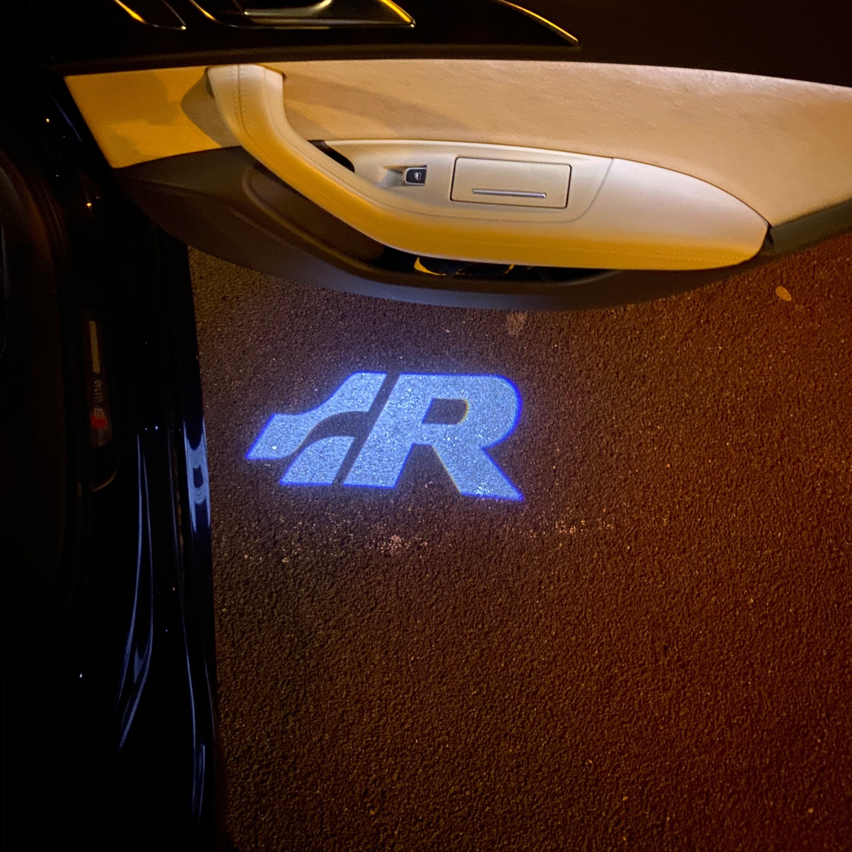 Volkswagen Türlichter R Logo Nr. 156 (Menge 1 = 2-Logo-Film / 2 Türlichter)