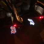 أضواء أبواب فولكس فاجن R LINE Logo Nr. 51 (الكمية 1 = 2 Logo Films / 2 Door Lights）