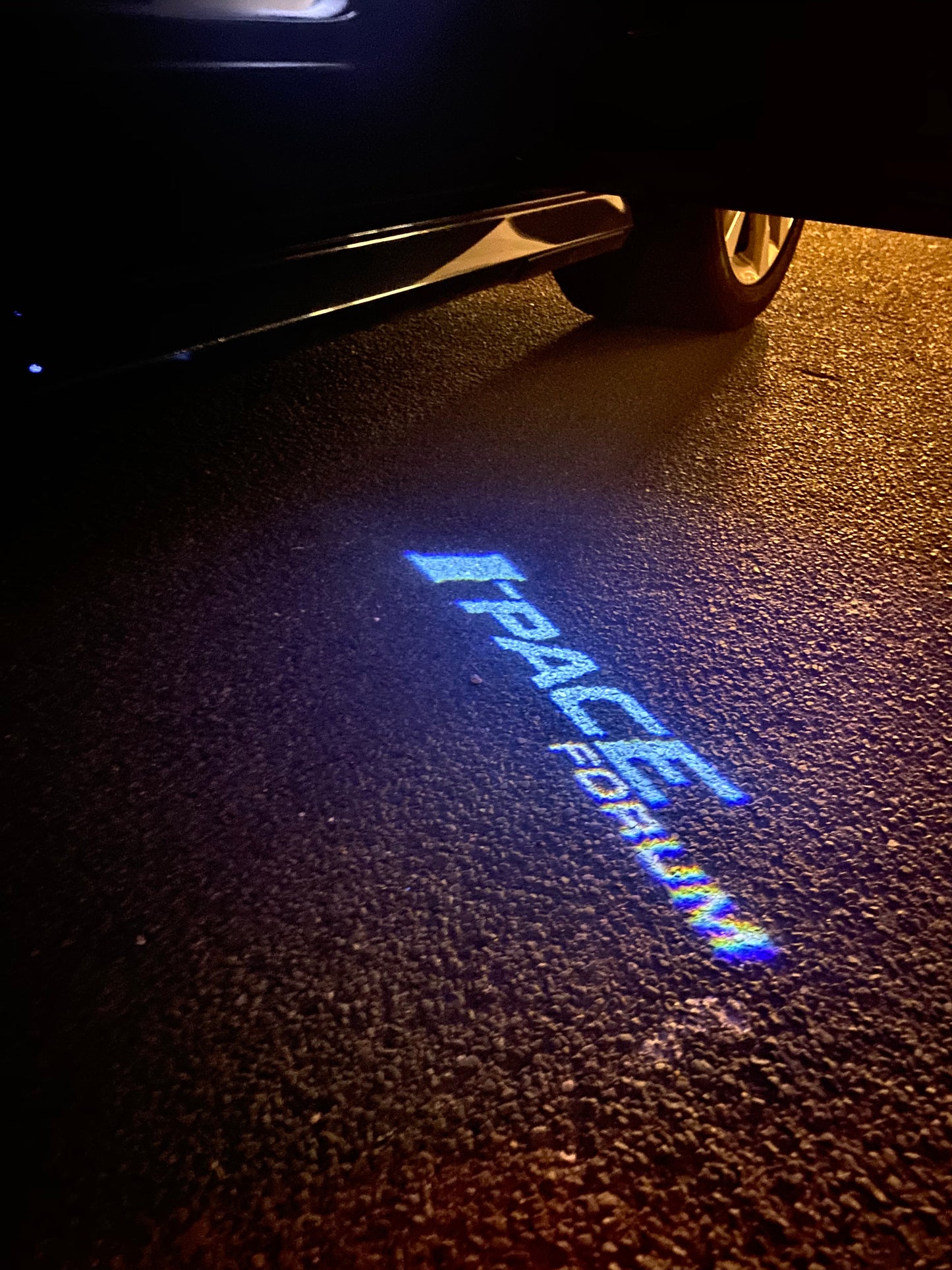 JAGUAR  I PACE LOGO PROJECROTR LIGHTS Nr.118  (quantity 1 = 1 sets/2 door lights)