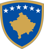Republika Kosovo Republika e Kosovës Flagепублика Косово Nationalflaggenlogo (Anzahl 1 = 1 Sätze / 2 Logofilme / Kann Lichter anderer Logos ersetzen)