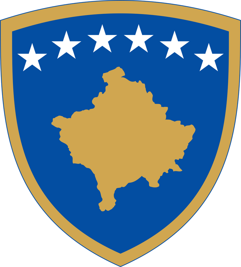 Republika Kosovo Republika e Kosovës Република Косово National Flag  logo door lights (quantity 1 = 1 sets / 2 logo film /  Can replace of lights  other logos )