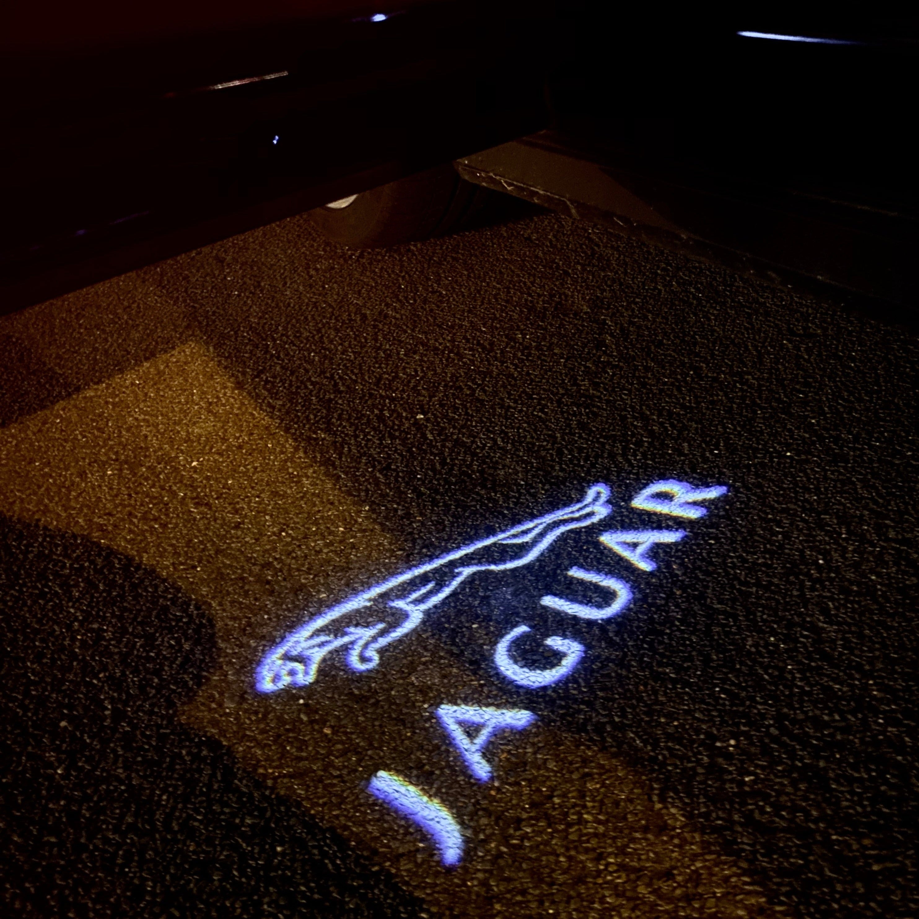 JAGUAR LOGO PROJECROTR LIGHTS Nr.04 (quantità 1 = 1 set / 2 luci porta)