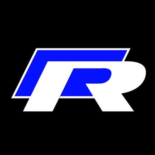 Volkswagen Türleuchten R LINE Logo Nr. 51 (Menge 1 = 2 Logofolien /2 Türleuchten)