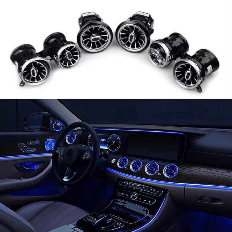 64-color ambient light Central control atmosphere light Turbine outlet For Mercedes-Benz