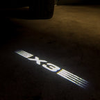LUCES DE PROYECTOR CON LOGO BMW X3 Nr.21 (cantidad 1 = 1 juegos / 2 luces de puerta)