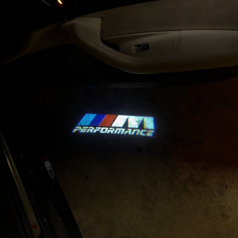 BMW M LOGO PROJECTOT LIGHTS Nr.10 (quantity 1 = 1 sets/2 door lights)