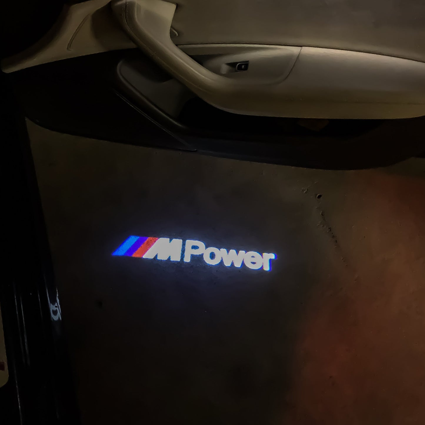 BMW M POWER LOGO PROJECTOT LIGHTS Nr.16 (Menge 1 = 1 Sets/2 Türleuchten)