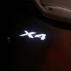 BMW X4 LOGO PROJEKTORLEUCHTEN Nr.26 (Anzahl 1 = 1 Sätze / 2 Türleuchten)