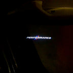 BMW PERFORMANCE LOGO PROJECTOT LIGHTS Nr.14 (quantità 1 = 1 set/2 luci porta)