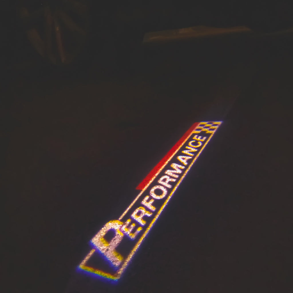 BMW PERFORMANCE LOGO PROJECTOR LIGHTS Nr.22 (Anzahl 1 = 1 Sätze / 2 Türleuchten)