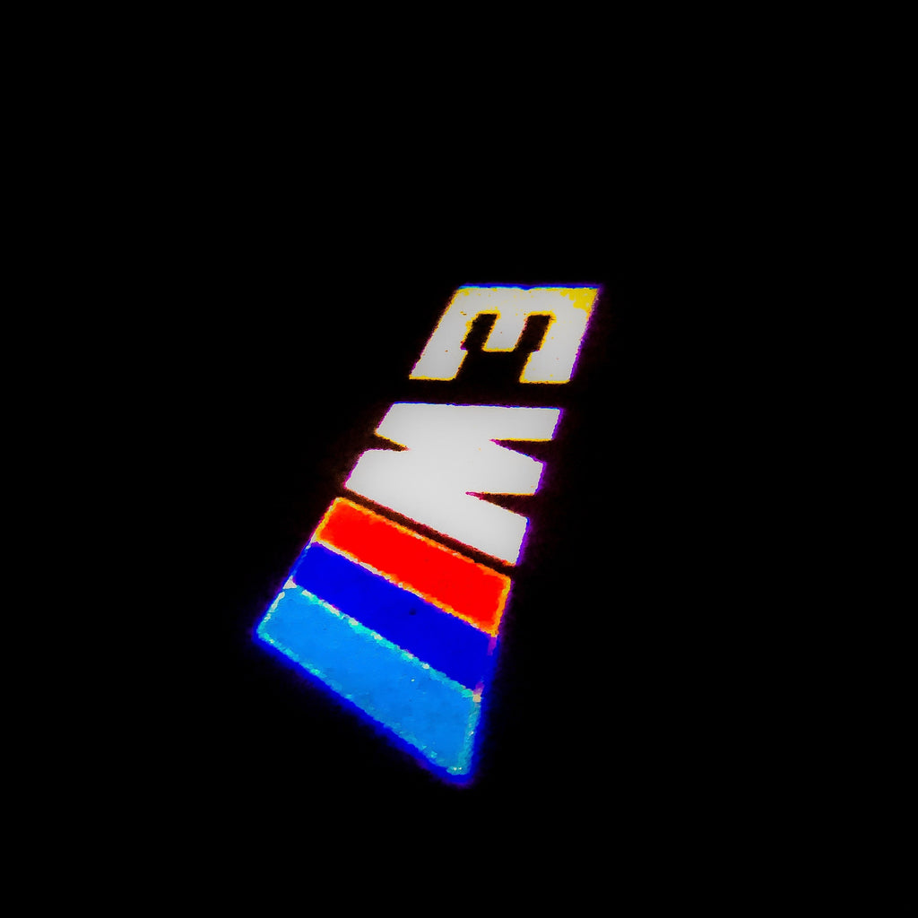 BMW M3 LOGO PROJECTOT LIGHTS Nr.25 (quantity 1 = 1 sets/2 door lights)