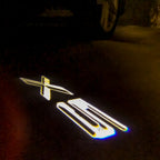 BMW X5 LOGO PROJECTOT LIGHTS Nr.18 (cantidad 1 = 1 juego/2 luces de puerta)