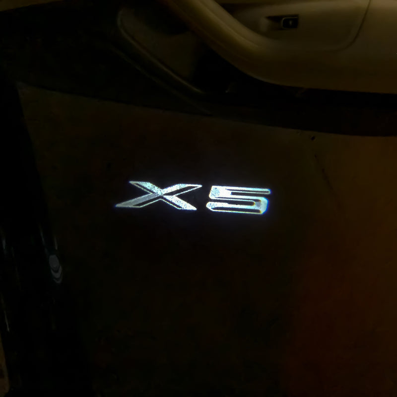 BMW X5 LOGO PROJECTOT LIGHTS Nr.18 (Menge 1 = 1 Sets/2 Türleuchten)