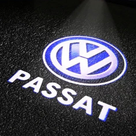 Volkswagen Türleuchten PASSAT Logo Nr. 97 (Menge 1 = 2 Logofilme /2 von Leuchten)