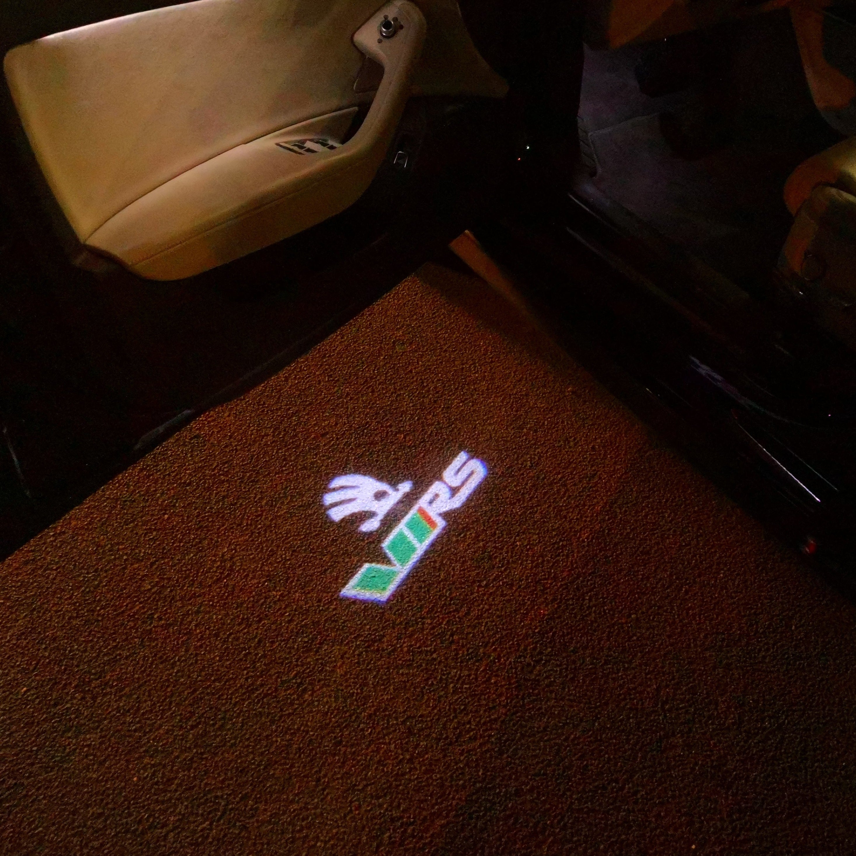 SKODA VRS LOGO LIGHTS Nr.24 (Menge 1 = 2 Logo Film / 2 Türlichter)