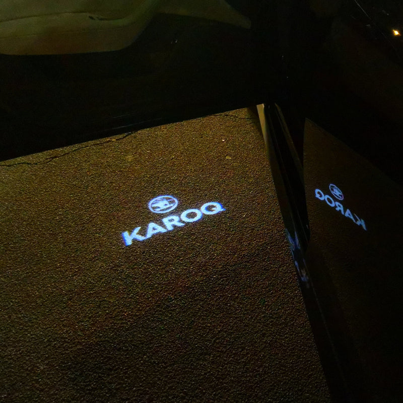 KARODA KAROQ LOGO LGO lights Nr.110 (الكمية 1 = 2 Logo Tobo / 2 أضواء الباب)