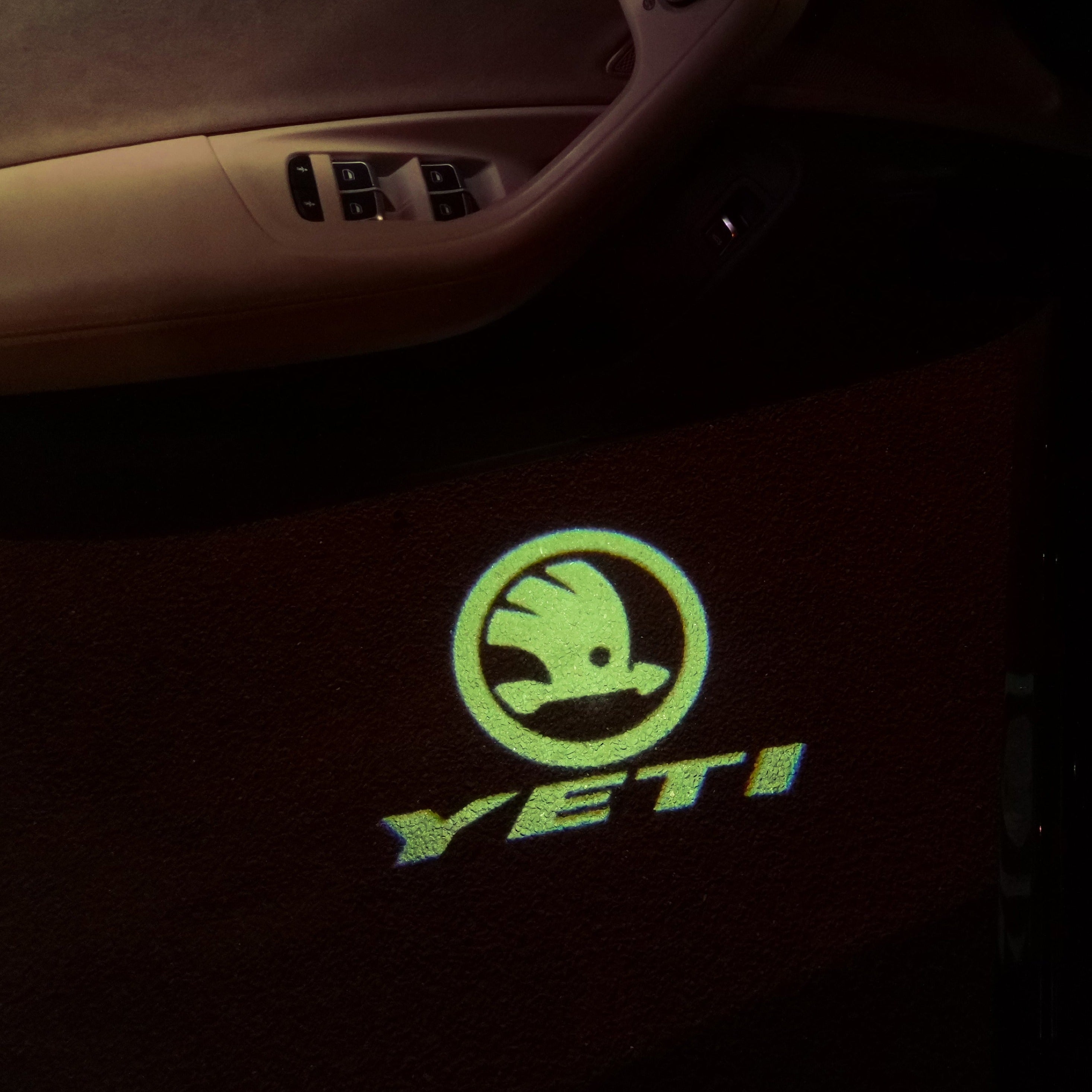 سكودا ثلج علامة مصباح ، مصباح الباب رقم