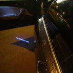 PORSCHE Original LOGO PROJECTOT LIGHTS Nr.30 (quantità 1 = 2 Logo Film / 2 luci porta)