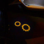 GTR-R35 LOGO PROJECTOT LIGHTS Nr.08 (quantità 1 = 2 Logo Film /2 luci)