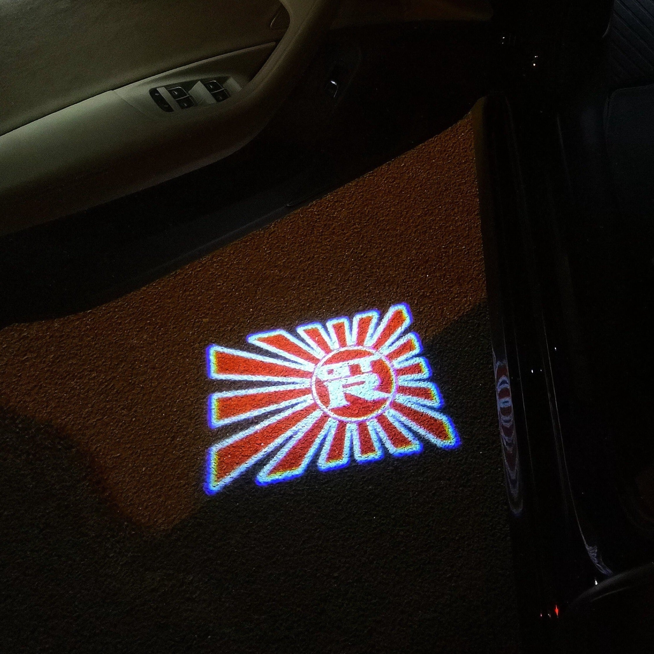 GTR R35 PROJECTOT LIGHTS Nr.03 (Menge 1 = 2 Logofolien /2 Türleuchten)