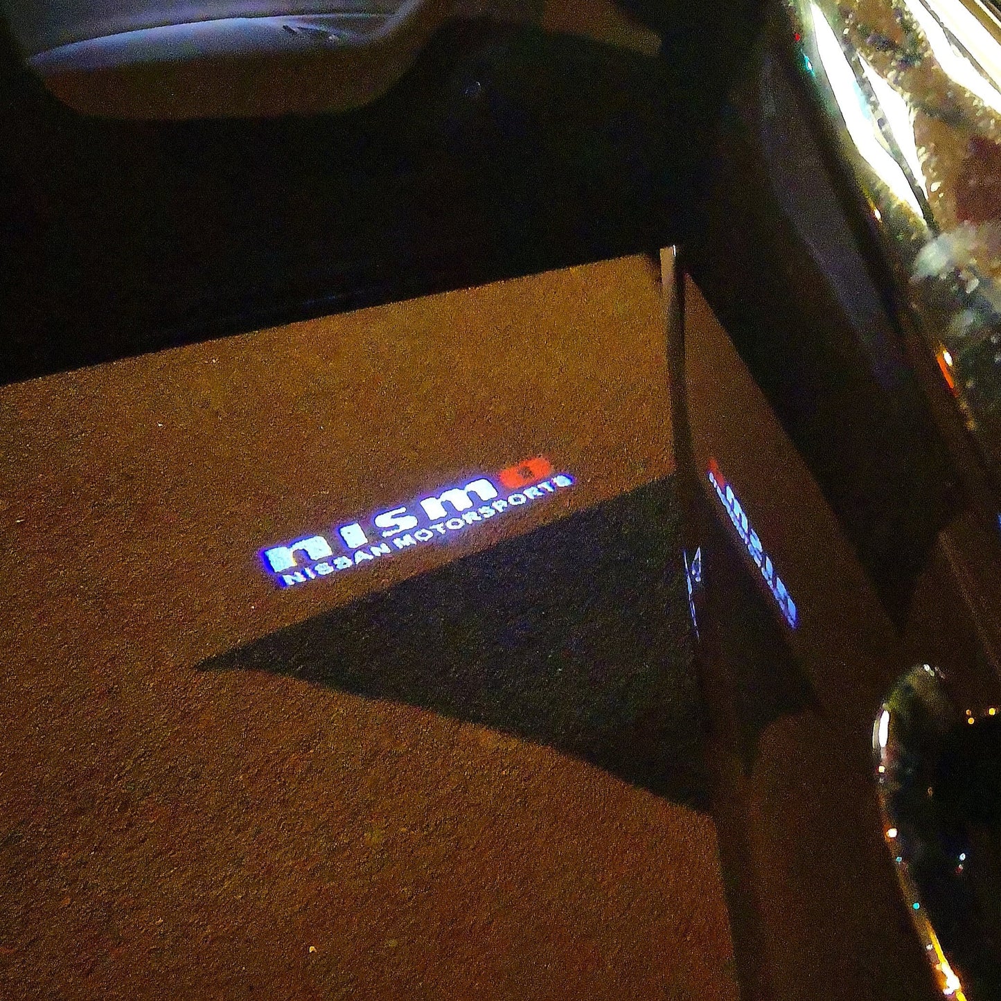 GTR-R35  NISMO LOGO PROJECTOT LIGHTS Nr.13(quantity 1 = 2 Logo Films /2 door lights）