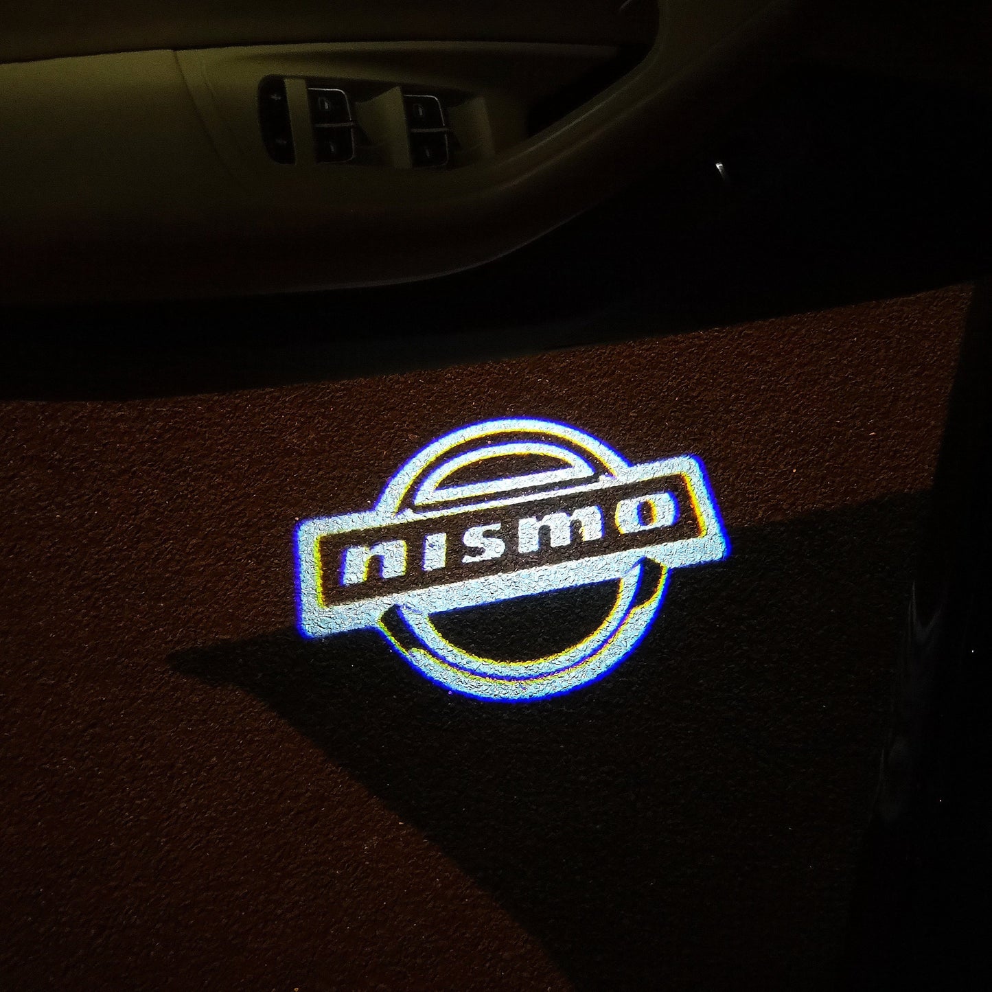 NISMO LOGO PROJECTOT LIGHTS Nr.15 (quantity 1 = 2 Logo Films /2 door lights）