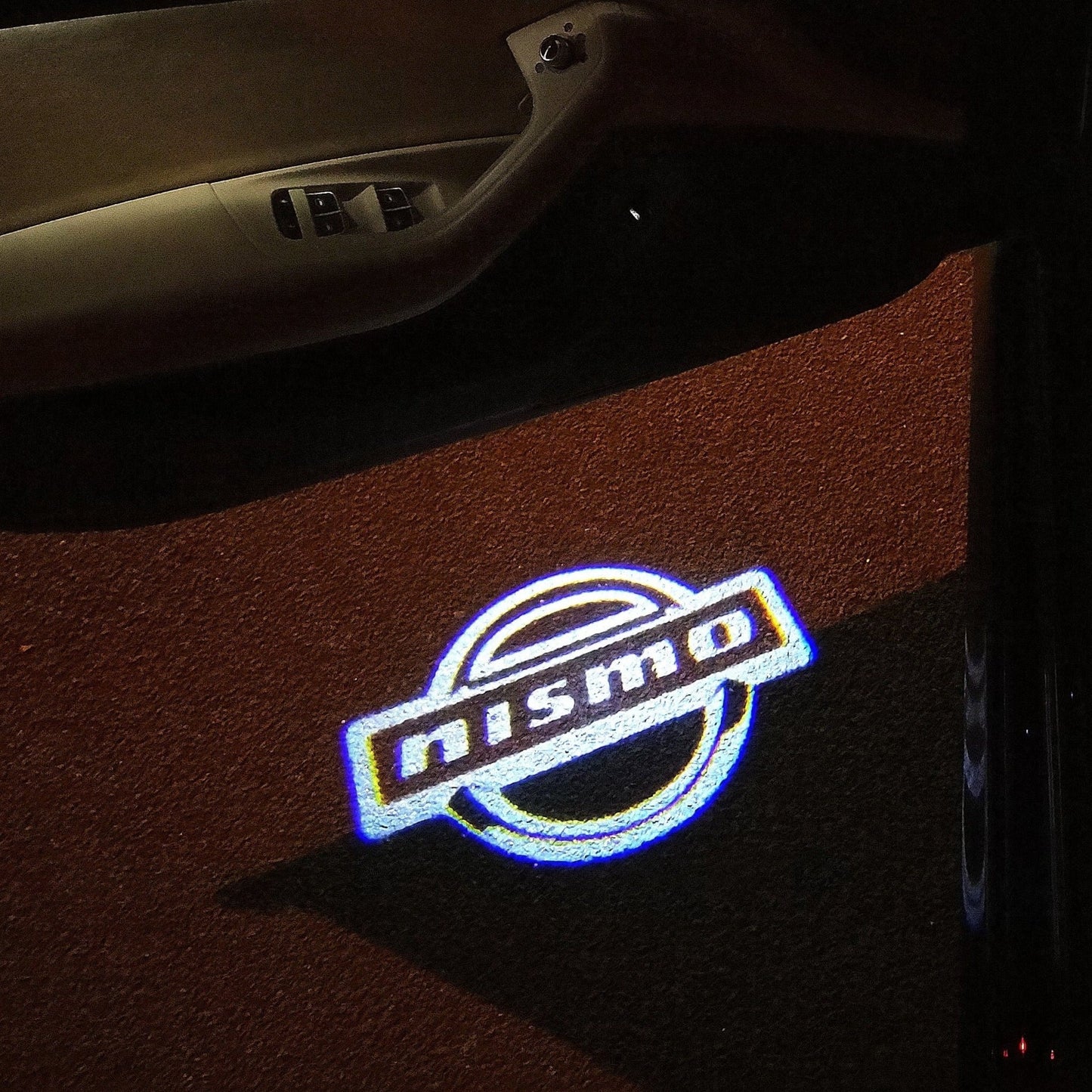 NISMO LOGO PROJECTOT LIGHTS Nr.15 (quantity 1 = 2 Logo Films /2 door lights）