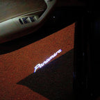 PORSCHE Panamera LOGO PROJECTOT LIGHTS Nr.35 (cantidad 1 = 2 logo película / 2 luces de puerta)