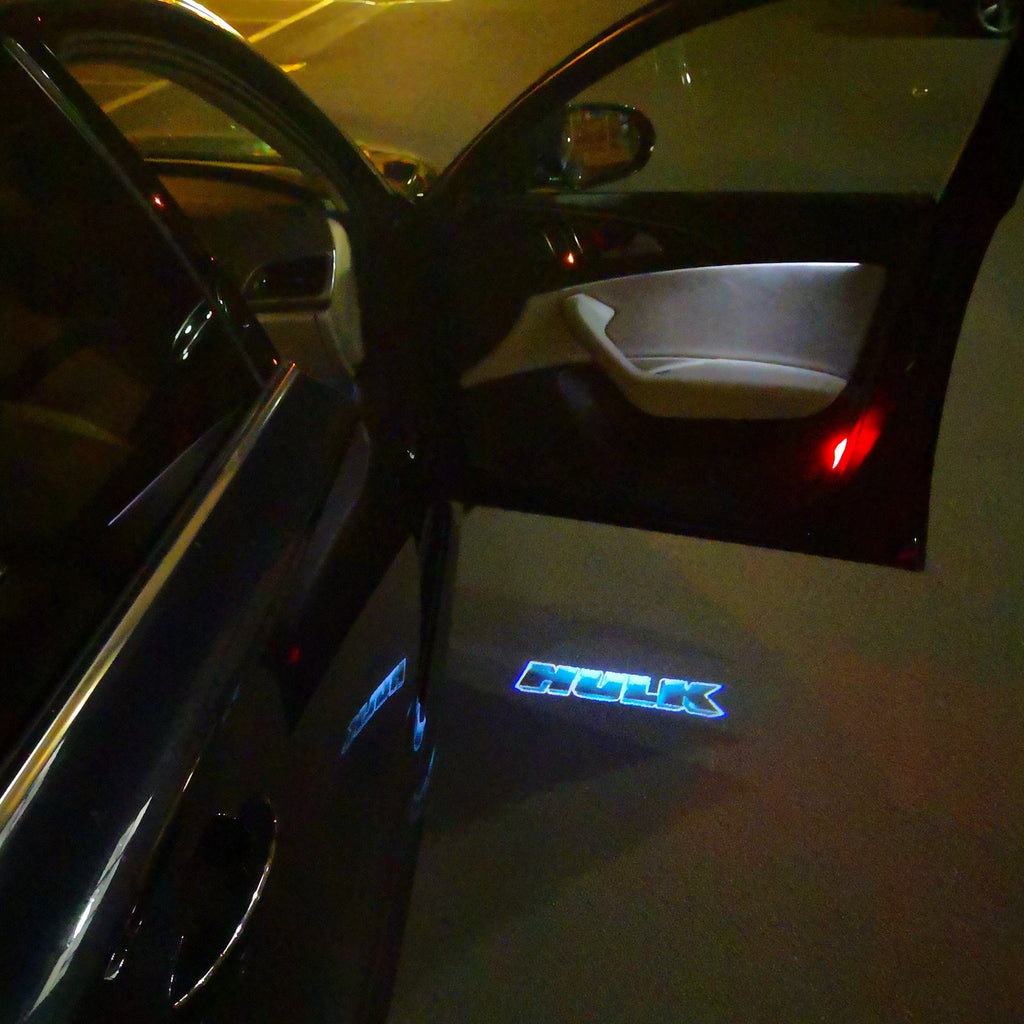 HULK Logo Nr.240 (Menge 1 = 2 Logofolien /2 Türleuchten)