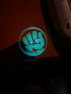 HULK Logo Nr.212 (Menge 1 = 2 Logofolien /2 Türleuchten)