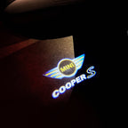 MINI COOPER S LOGO PROJECROTR LIGHTS Nr.96 (quantité 1 = 2 Logo Film / 2 feux de porte)