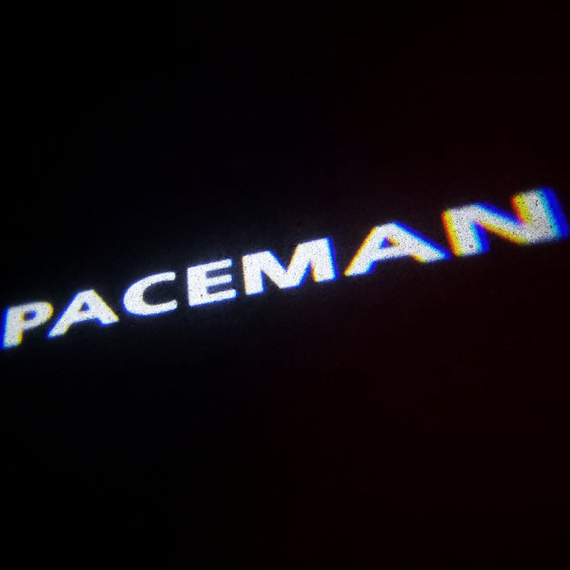 PACEMAN LOGO PROJECROTR LIGHTS Nr.72 (Menge 1 = 2 Logo Film / 2 Türlichter)