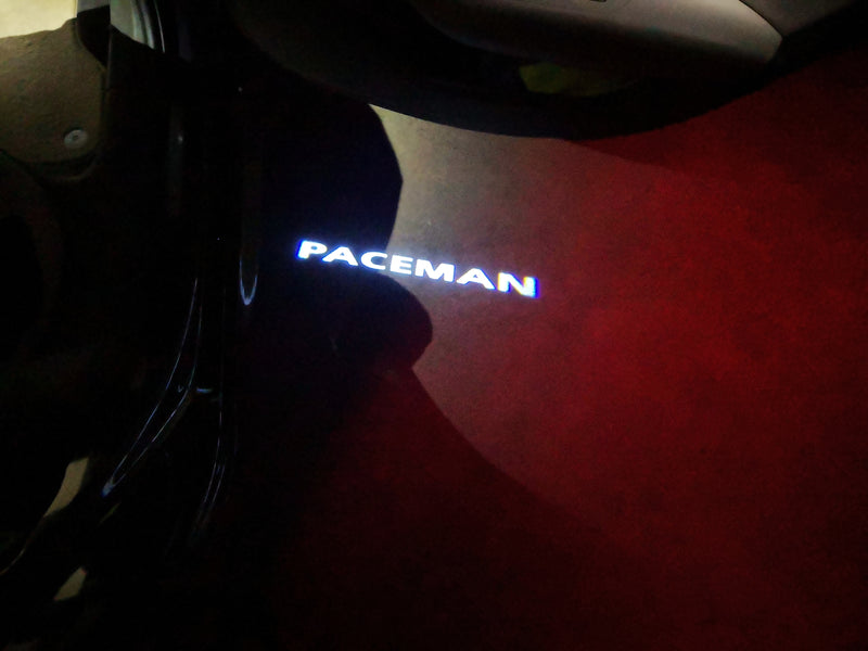 MINI PACEMAN LOGO PROJECROTR LIGHTS Nr.72 (quantity  1 =  2 Logo Film /  2 door lights)