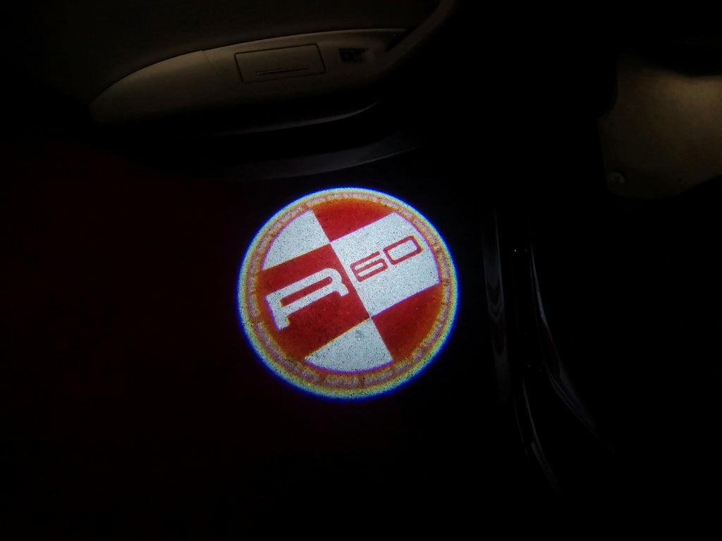MINI R 60 LOGO PROJECROTR LIGHTS Nr.155 (Menge 1 = 2 Logo Film / 2 Türleuchten)