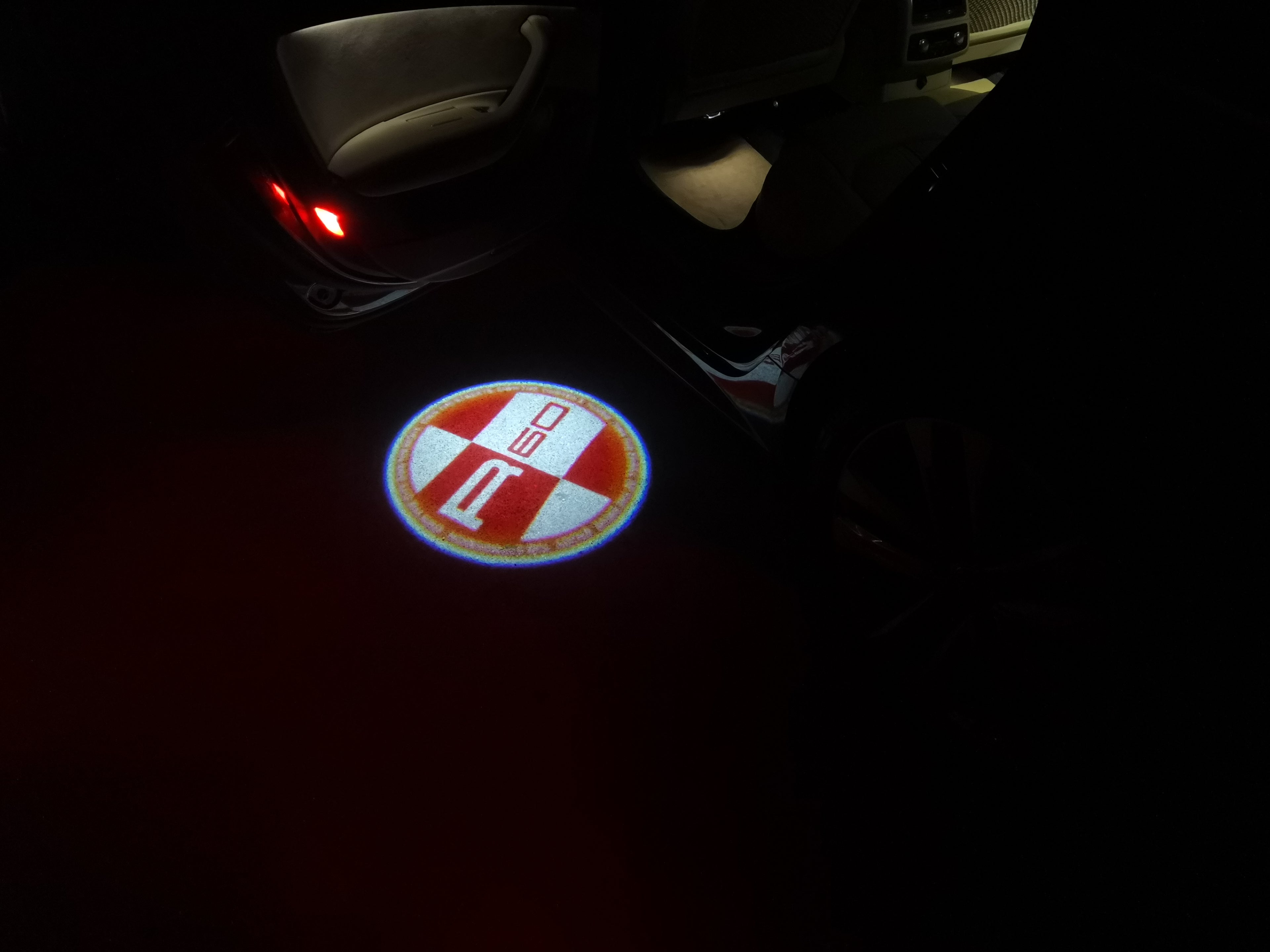 MINI R 60 LOGO PROJECROTR LIGHTS Nr.155 (Menge 1 = 2 Logo Film / 2 Türleuchten)