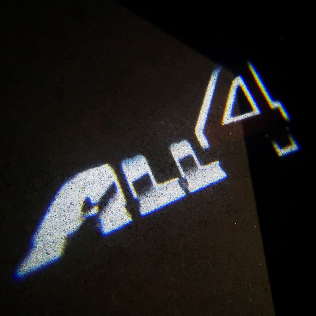 MINI ALL 4 LOGO PROJECROTR LIGHTS Nr.51 (cantidad 1 = 2 logo película / 2 luces de puerta)